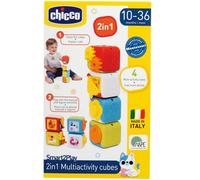 Chicco, Cubes Multiactivités 2 En 1, Jeu Éducatif Et Évolutif