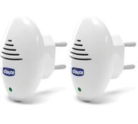 Chicco Dispositif Anti-moustiques à ultrasons avec Prise, Blanc (Lot de 2)