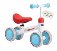 Chicco Draisienne Vélo Bebé 1 an sans Pédales, pour Enfants, Conduite Souple, Roues en Caoutchouc, siège Souple antidérapant, poignées antidérapantes, 1-3 Ans, Max 20 kg, Blanc