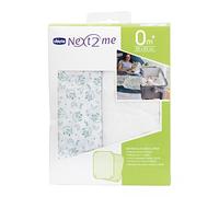Chicco Draps Housses avec Coins Élastiques Compatible Next2Me, 2 Pièces, 50 x 83 cm, 100 pourcentage Coton, 2 Draps Housses avec Coins Élastiques, Accessoires Bébés Nouveaux-nés 0+