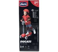 Chicco Trottinette enfant Ducati – légère, plateau antidérapant, 3 roues, 2–4 ans, rouge