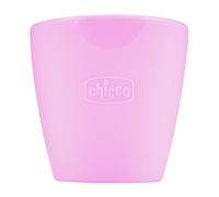 Chicco Verre Silicone Rose 6M+ 1ut