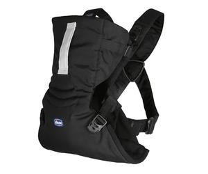 Chicco EasyFit Porte-bébé ergonomique de 0 mois à 9 kg, sac à dos facile à utiliser pour porter le bébé face aux parents, avec fixation pour la tête et le cou, noir