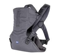 Chicco Easyfit Porte-bébé Ergonomique pour Nourrissons et Enfants de la Naissance à 9 Kg, Porte-bébé physiologique, Simple à Porter, Face à Maman et Face à la Route, Support pour Tête et Cou, Gris
