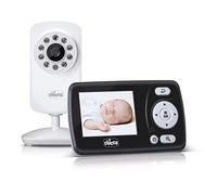 Chicco Ecoute Bébé Vidéo Smart avec Caméra pour la Surveillance des Enfants, Babyphone avec Écran Couleur LCD 2,4", Portée de 200 m, Vision Nocturne, Activation Vocale, Batterie Longue Durée