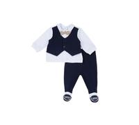 Chicco, Ensemble Bébé, Cache-Cœur et Guêtres en Coton Doux, pour Printemps et Automne, Idées Cadeaux Naissance, Designed in Italy, Vêtements Bébé 0-24 Mois