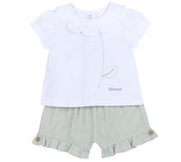 Chicco, Ensemble Bébé Fille avec T-shirt et Shorts, Vêtements Fille, Designed in Italy