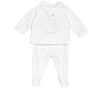 Chicco, Ensemble Bébé Fille avec Tshirt et Legging, en Velours Doux, Vêtements Fille 0-24 Mois, Designed in Italy
