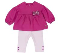 Chicco, Ensemble Bébé Fille avec TShirt et Pantalon, en Tissu Doux, Vêtements Bébé Fille 0-24 Mois, Idées de Cadeaux pour la Naissance, Designed in Italy