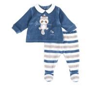 Chicco, Ensemble Bébé Garçon, Ouverture Pratique avec Boutons, en Doux et Chaud Chenille Lavable en Machine, Vêtements Bébé 0-24 Mois, Idées Cadeaux Bébé, Conçu en Italie