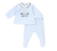 Chicco, Ensemble Bébé Garçon, Ouverture Pratique avec Boutons, en Doux et Chaud Chenille Lavable en Machine, Vêtements Bébé 0-24 Mois, Idées Cadeaux Bébé, Conçu en Italie