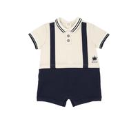 Chicco Ensemble beige / bleu marine / blanc, Taille 68