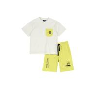 Chicco, Ensemble Enfant, avec T-Shirt et Short, en Tissu Doux, Designed in Italy, Vêtements Enfants