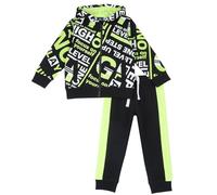 Chicco, Ensemble enfant, Complet avec Pantalon Long et Sweat-shirt, Fermeture Éclair et Cordon Confortable, en Coton, Lavable en Machine, Vêtements pour Garçons et Filles, Conçu en Italie