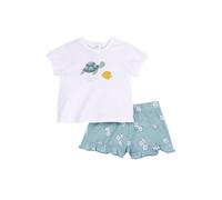 Chicco, Ensemble Fille, T-Shirt et Short, avec Tendres et Amusantes Fantaisies, Designed in Italy, Vêtements Bébé Fille 0-24 Mois, Idées Cadeau Naissance