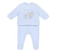 Chicco, Ensemble Nouveau Né, Set Cache-Cœur et Guêtres en Doux Velours, Vêtements Bébé -24 Mois, Designed in Italy