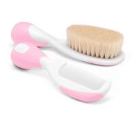 Chicco 00006569100000 brosse à cheveux et peigne Peigne pour cheveux Rose, Blanc 2 pièce(s)