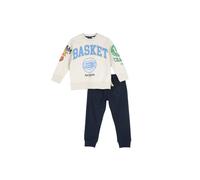 Chicco, Ensemble Survêtement Fille et Garçon, Sweat et Pantalon, en Coton Doux Non Brossé, pour Printemps et Automne, Designed in Italy, Vêtements Enfants