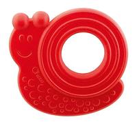 Chicco escargot de Dentition, Jouet de Dentition avec Bulles en Relief, en Bioplastique Souple, Fabriqué en Italie - Jouet de Dentition pour Enfants de 3 à 18 Mois