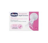 Chicco Extracteur de, stimule délicatement l'extension des, pour plats ou rétractés, doux sur la poitrine, contrôle manuel de la pression, 1 pièce