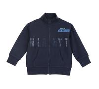 Chicco, Felpa con zip, Garçon, Bleu (2), 4A, Conçu en Italie