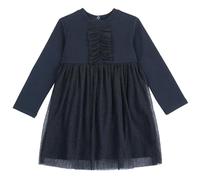 Chicco, Robe Fille Manches Longues, en Tissu Doux et Chaud Molletonné, Vêtements Fille, Designed in Italy