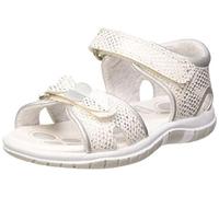 Chicco Fille Sandale à Double Bride (3) réglables Velcro, Blanc (2), 29 EU