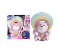 Projecteur musical ours arc-en-ciel rose Chicco