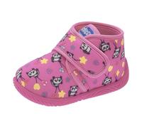 Chicco Garçon Fille Chaussons Maison et École À Scratch (1), Rose 6, 21 EU