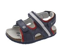 Chicco Garçon Sandales À Double Velcro, Confortables, Légères, Flexibles et Transpirantes Sandales réglables à double velcro, Bleu 4, 20 EU