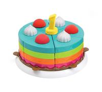 Chicco Gâteau Décoratif Montessori 42 Pièces, Jeu Empilable et de Rôle, Développement de la Motricité Fine, Couleurs et Logique, sans Peinture, Stimule l'Imagination, Jeu pour Enfants, 12-36 Mois