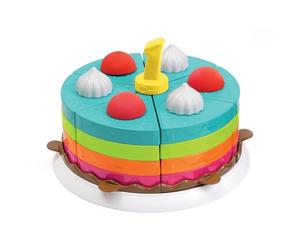 Chicco Gâteau Décoratif Montessori 42 Pièces, Jeu Empilable et de Rôle, Développement de la Motricité Fine, Couleurs et Logique, Sans Peinture, Stimule l'Imagination, Jeu pour Enfants, 12-36 Mois