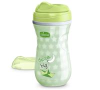 Chicco Gobelet isotherme à double paroi phosphorescente avec bec verseur anti-morsure et couvercle anti-déversement 265 ml. Passe au lave-vaisselle dans le panier supérieur | Facile à tenir avec des