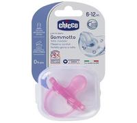 Chicco Gommotto En Silicone Couleur 6-12M+ Mois 1 Pièce Rose