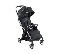 Chicco, Goody Plus Graphite, Poussette 0 Mois-4 Ans, Fermeture Automatique et Compacte, Capote Extensible avec Traitement UV50+ Anti-pluie, Dossier Inclinable et Réglable en 3 Positions, Repose-jambes