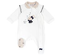 Chicco, Grenouillère Bébé Fille en Chenille Chaude et Douce, avec Ouverture Frontale Pratique, Idéale pour l'hiver, Vêtements Bébé 0-24 Mois, Designed in Italy
