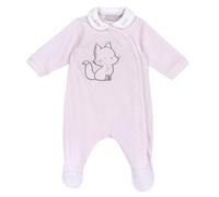 Chicco, Grenouillère Bébé Fille en Chenille Chaude et Douce, avec Ouverture Frontale Pratique, Idéale pour l'Hiver, Vêtements Bébé 0-24 Mois, Designed in Italy