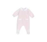 Chicco, Grenouillère Bébé Fille, en Tissu Doux et Léger, avec Ouverture Pratique au Dos et Entre Jambes, Idéale pour le Printemps et l'Automne, Designed in Italy, Vêtements Bébé 0-24 Mois