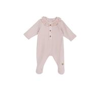 Chicco, Grenouillère Bébé Unisexe, en Tissu Chaud et Doux, avec Ouverture Dorsale Pratique et Entre Jambe, pour Printemps et Automne, Conçu en Italie, Vêtements Bébé Unisexe, Rose moyen, 0 mois