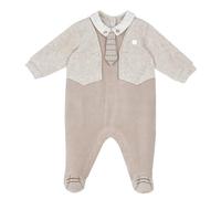 Chicco Grenouillère Bébé garçon en Chenille Chaude et Douce avec Ouverture Pratique FW25 253