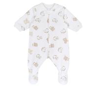 Chicco, Grenouillère Bébé Garçon et Fille en Polaire Chaude et Douce, avec Ouverture Frontale Confortable, Idéale pour l'hiver, Vêtements Bébé 0-24 Mois, Designed in Italy