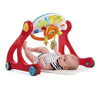 Chicco Happy Hippie 2 en 1 Trotteur Bébé Premiers Pas avec Centre d'Activité, Pousseur avec 4 Grandes Roues, Cadeau pour Garçons et Filles - Jouet Éducatif pour Enfants de 9 à 24 Mois