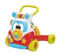 Chicco Happy Hippy 2in1 trotteur pour enfant avec centre d'activité manuel, bus coloré pour enfant avec 4 grandes roues, jouet éducatif pour bébé et cadeau pour enfant - Jouets pour bébé 9-24 mois