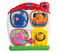 Chicco Happy Palace 2 en 1 Coffret de formes et puzzle