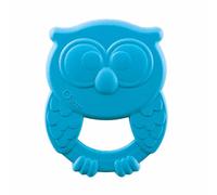 Chicco hibou de Dentition, Jouet de Dentition avec Bulles en Relief, en Bioplastique Souple, Fabriqué en Italie - Jouet de Dentition pour Enfants de 3 à 18 Mois