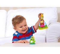 Chicco Histoires Petit chapeau avec le roi des grenouilles Jeu de marelle, Jeu d'empilage, Jouets bébé, Jouets