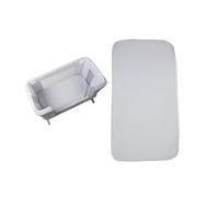 Chicco Housse de Matelas Double Couche pour lit cododo Next2Me Forever, surmatelas Respirant, Lavable en Machine, Gris, 06079878000710