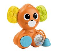 Chicco Jeu Multi-activités Souris, Panneau en Forme de Souris Riche en Stimuli, entraîne la motricité, stimule Les Sens, 3 matériaux différents, 6-36 Mois