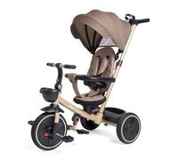Chicco Jeu Tricycle 4 en 1, Tricycle évolutif de 6 Mois à 4 Ans, accompagne la Croissance de l’Enfant, Capote Amovible, Roues en Caoutchouc EVA, poignée télescopique, Facile à Plier, pédales Libres