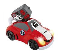 Chicco Johnny Coupé Racing - Voiture radiocommandée pour enfants avec télécommande 4 directions et phares, rouge CHICCO